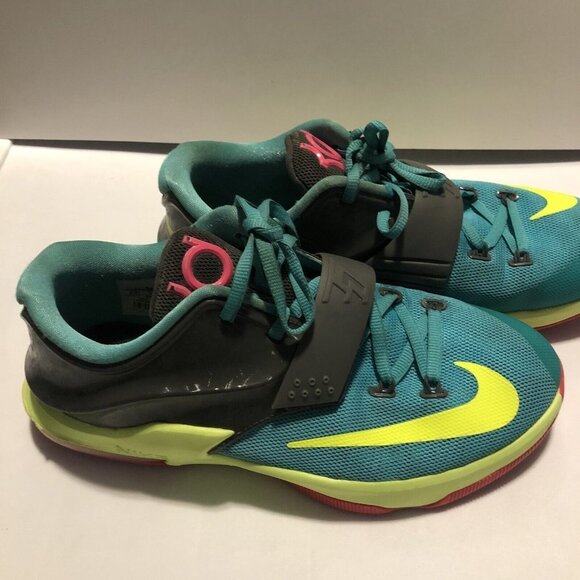 Nike Kevin Durant VII Youth Colorway Basketball Shoes Size 5.5Y 669942-300 - Picture 4 of 9